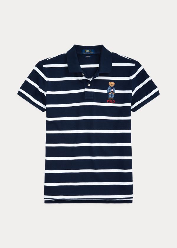 Polo Ralph Lauren Classic Fit Bear Polo Shirt Dame Danmark (VZQBT5630)